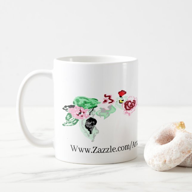 CANECA DE CAFÉ CHÁ OU CAFÉ (Com Donut)