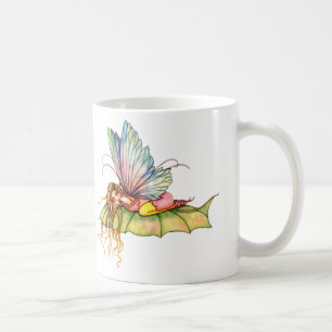 Caneca de Café Chá Pretty Fairy por Molly Harrison