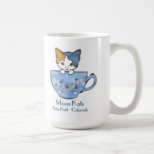 Caneca De Café Chá sorvendo (Direita)