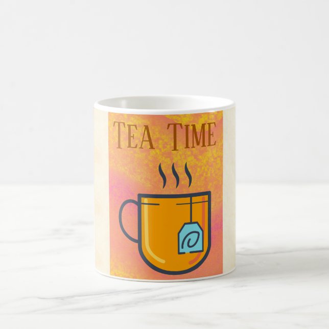 Caneca De Café Chá Time Coffee Mug (Centro)