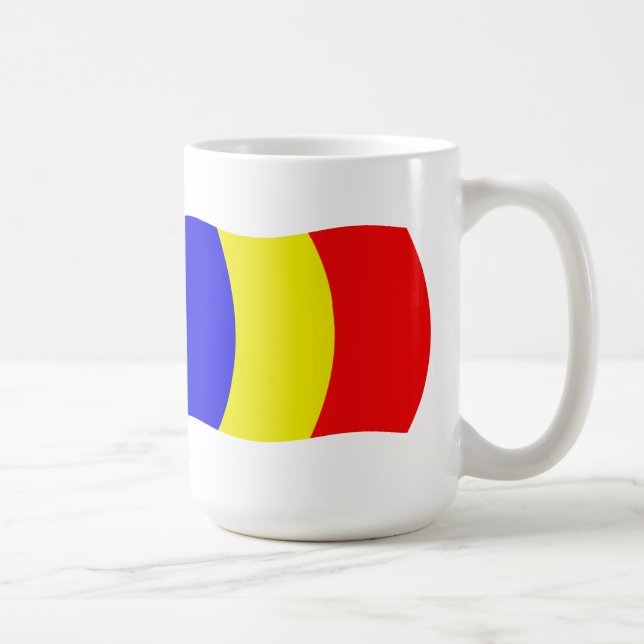 Caneca De Café Chad Flag Mug (Direita)