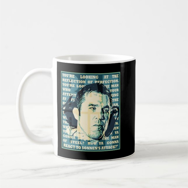 Caneca De Café Chael Sonnen   Mixed Martial Arts Gifts Classic T  (Esquerda)