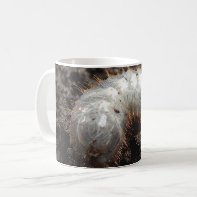 Caneca De Café Chafer Larva Inseto Mug (Frente Esquerda)