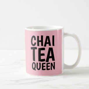 Caneca De Café CHAI TEA QUEEN, Copas de Café