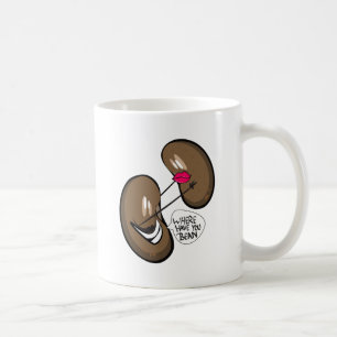 Caneca De Café chalaça do amor do feijão