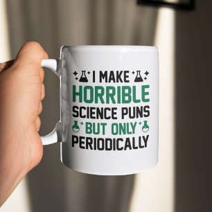 Caneca De Café Chalaças horríveas da ciência