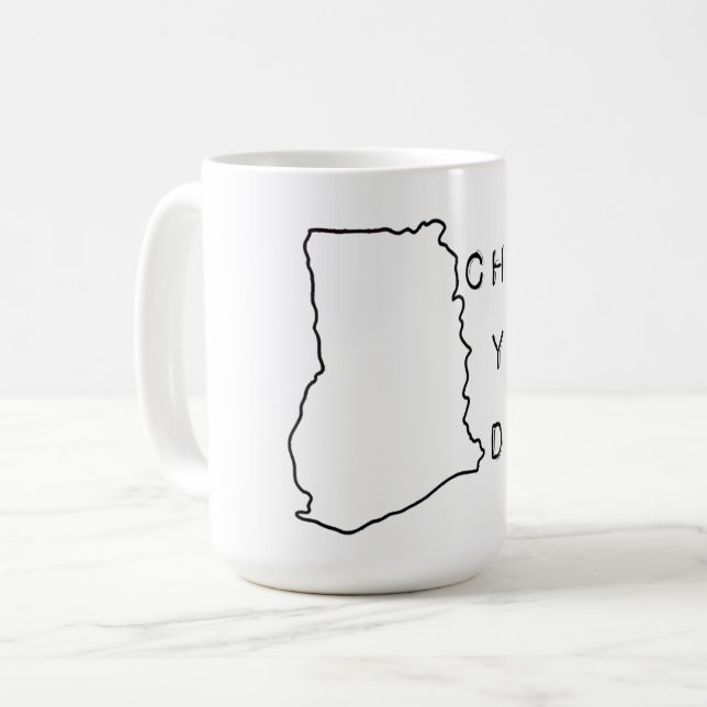 Caneca De Café Chale que você morre (Frente Esquerda)