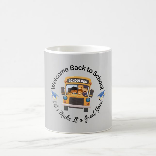 Caneca De Café Chalkboard Style School Mug (Centro)