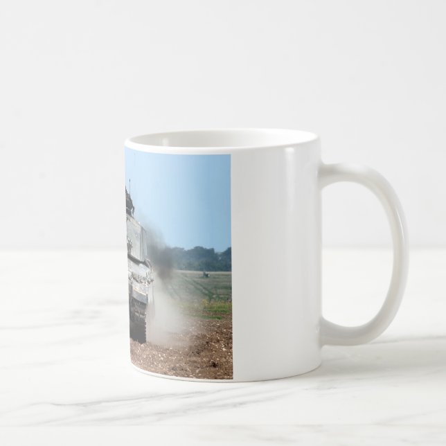 Caneca De Café Challenger 2 Principal Tanque de Batalha (MBT) Exé (Direita)