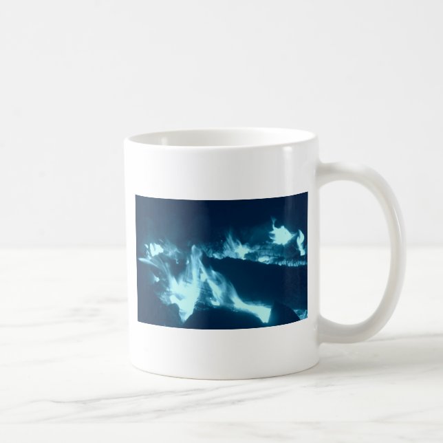 Caneca De Café Chama azul (Direita)