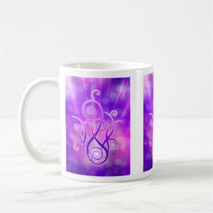Caneca De Café Chama violeta/fogo violeta