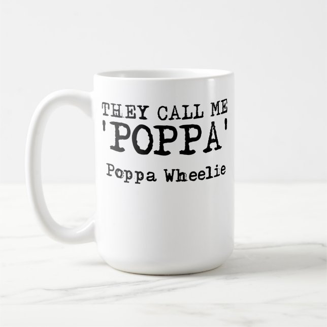 Caneca De Café Chamam-me divertimento do motocross da bicicleta (Esquerda)