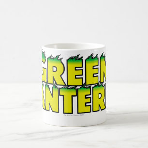 Caneca De Café Chamas do logotipo amarelo