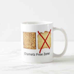 Caneca De Café Chametz Free Zone