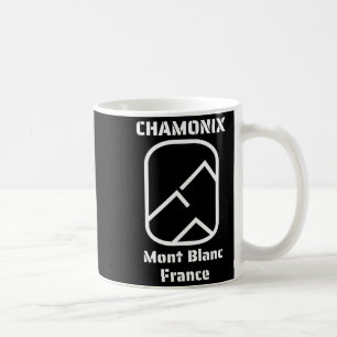 Caneca De Café Chamonix mont blanc frança esqui snowboard