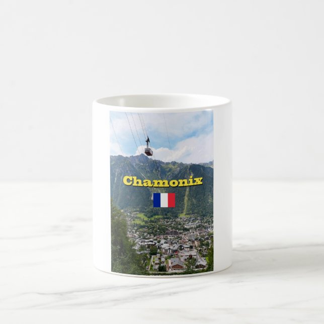 Caneca De Café Chamonix - Monte Branco (Centro)