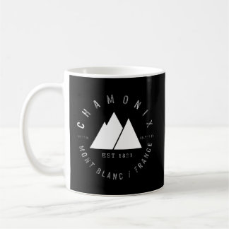 Caneca De Café Chamonix Valley Mont Blanc France Snowboard
