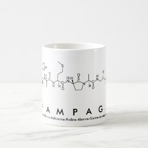 Caneca De Café Champagne peptide mug