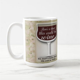 Caneca De Café Chance isto poderia Wine