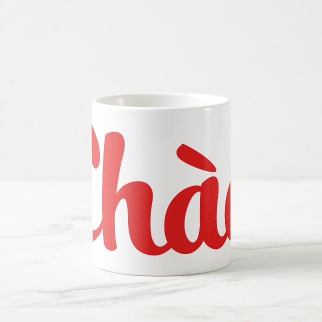 Caneca De Café Chào / Hello ~ Vietnã / Vietnamita / Ting Viet (Centro)