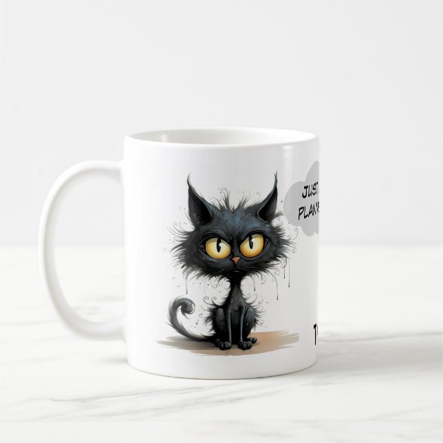 Caneca De Café Chaos Cat Mug – Alysm: One Part Brilliance (Esquerda)