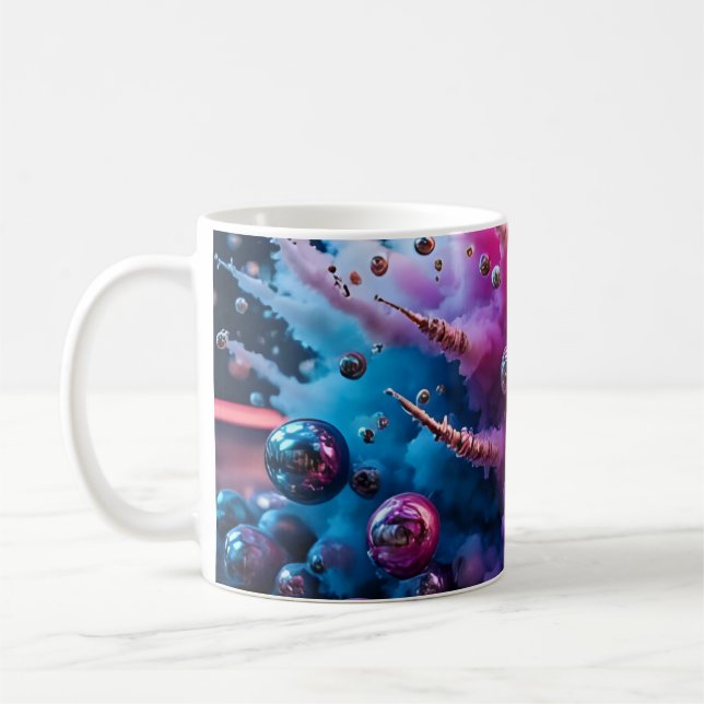 Caneca De Café Chaotic Explosions (Esquerda)