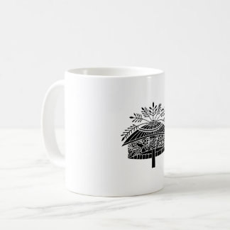 Caneca De Café Chapéu de flor