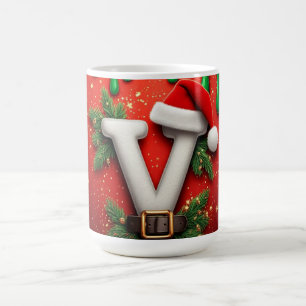 Caneca De Café Chapéu de Papai Noel Festivo V Para Decoração de I