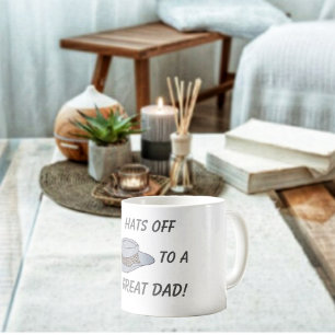 Caneca De Café Chapéu Desligado da Cinza