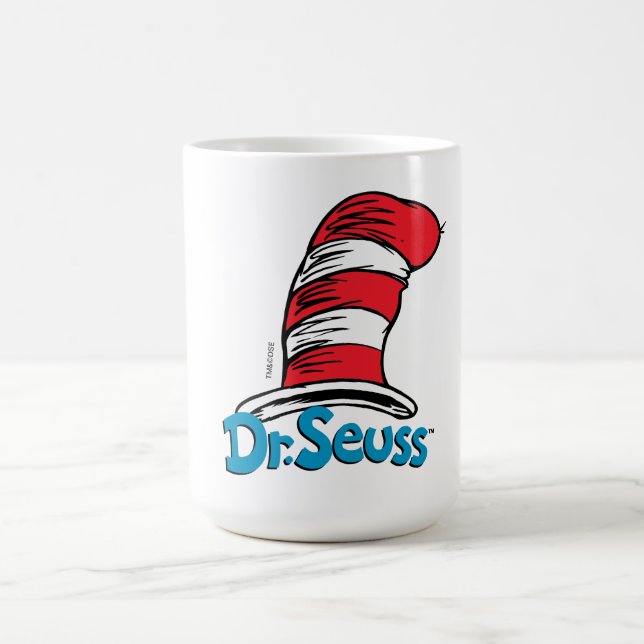 Caneca De Café Chapéu do Dr. Seuss Logo (Centro)
