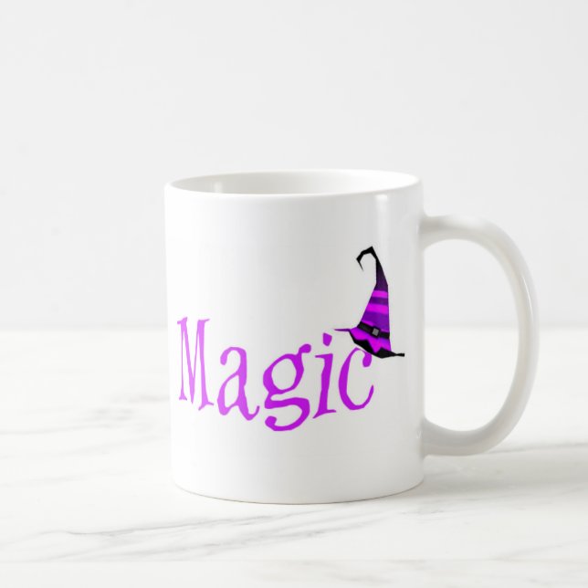 Caneca De Café Chapéu Mágico das Bruxas (Direita)