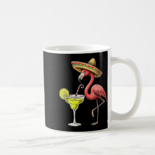 Caneca De Café chapéu mexicano flamingo margarita cinco de maio