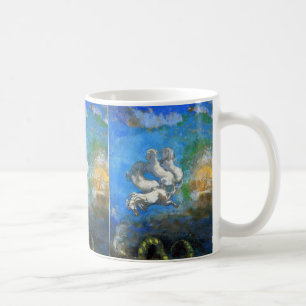Caneca De Café Chariot de Apollo - pelo Symbolist Odilon Redon