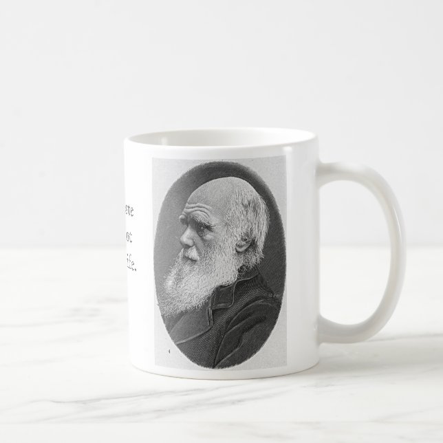 Caneca De Café Charles Darwin (Direita)