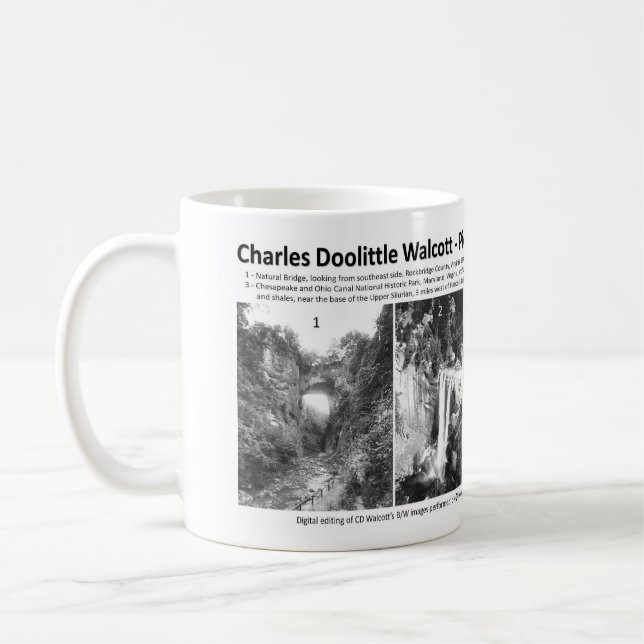 Caneca De Café Charles Doolittle Walcott mim - abrindo caminho o (Esquerda)