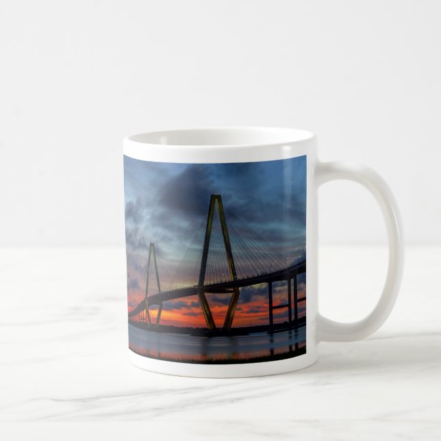 Caneca De Café Charleston Fire Like Sunset Coffee Mug (Direita)