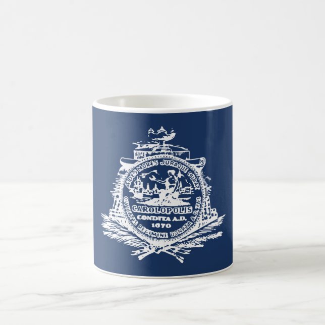 Caneca De Café Charleston, SC Flag (Centro)