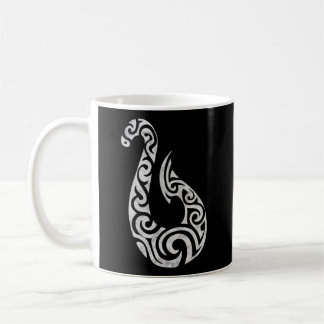 Caneca De Café Charme de Gancho Polinésio Maori Nova Zelândia