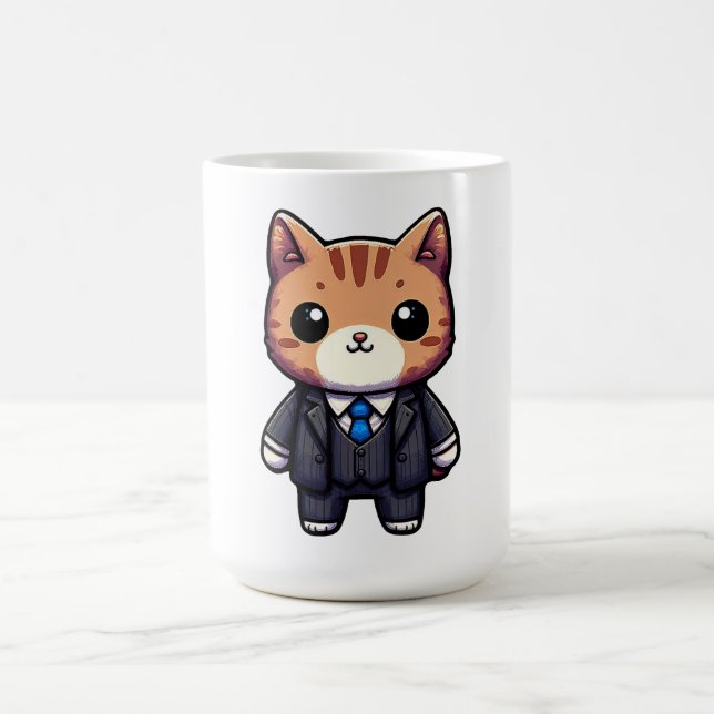 Caneca De Café Charming Cat Boss (Centro)