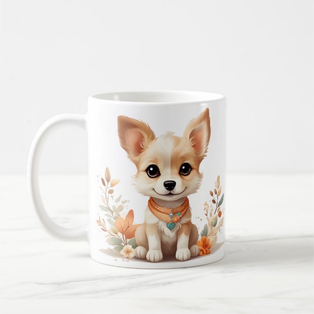Caneca De Café Charming Chihuahua Mug (Esquerda)