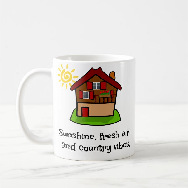 Caneca De Café Charming Country House Mug (Esquerda)