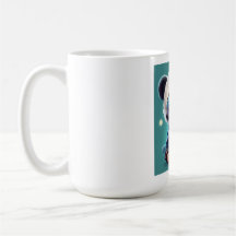 Charming Panda Mug para amantes de café