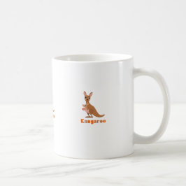 Caneca De Café Charmoso Kangaroo Mugs - Estilo com a Austral