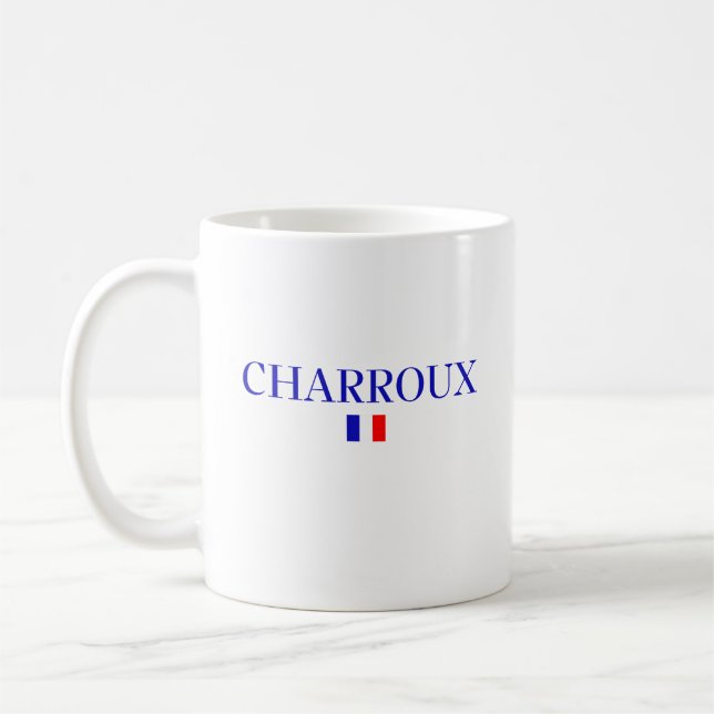 Caneca De Café CHARROUX França (Esquerda)