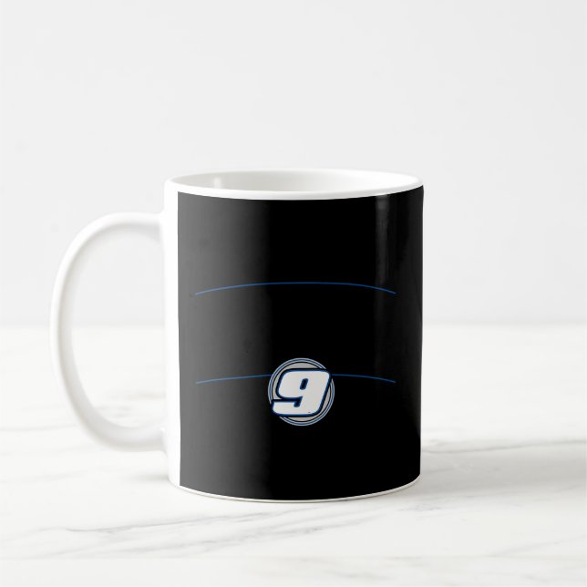 Caneca De Café Chase Elliott - Motoesportes de Hendrick - 9 (Esquerda)
