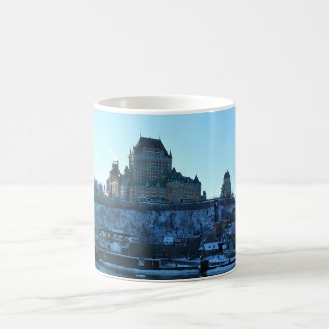 Caneca De Café Chateau Frontenac, Quebec, Canadá (Centro)
