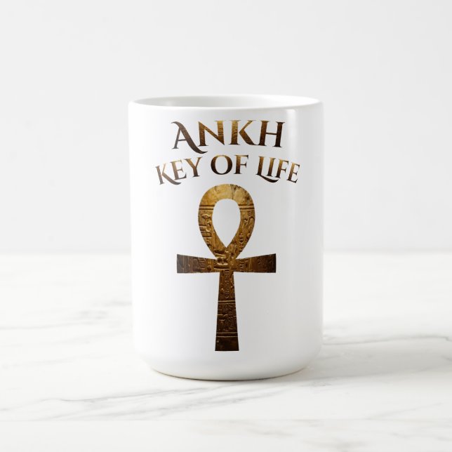 Caneca De Café Chave da Vida (Centro)