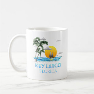 Caneca De Café Chave de Navegação Largo Florida Keys