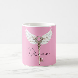 Caneca De Café Chave de Penas do Anjo Branco