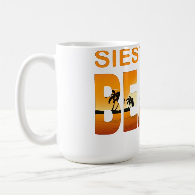 Caneca De Café Chave de sesta de verão - Flórida (Esquerda)